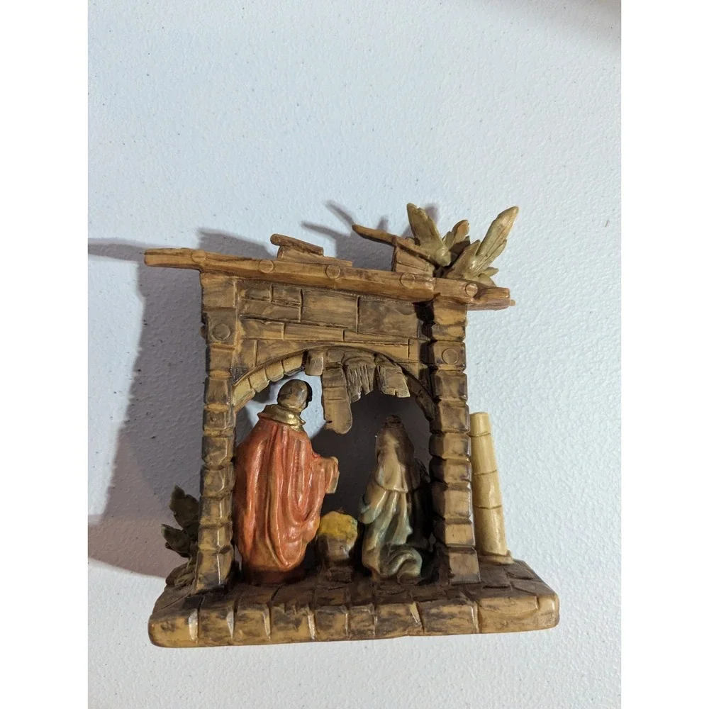 Nativity Set Christmas Manger‎ Scene Made In Italy